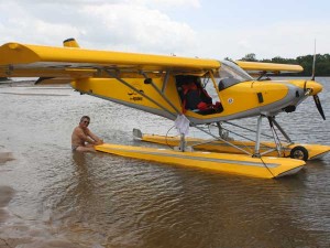 ULM Savannah Hydro - Les ailes hydro de Montsinéry
